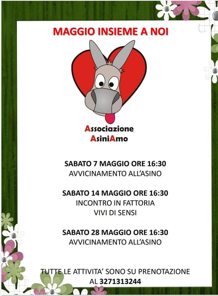 Maggio insieme a noi